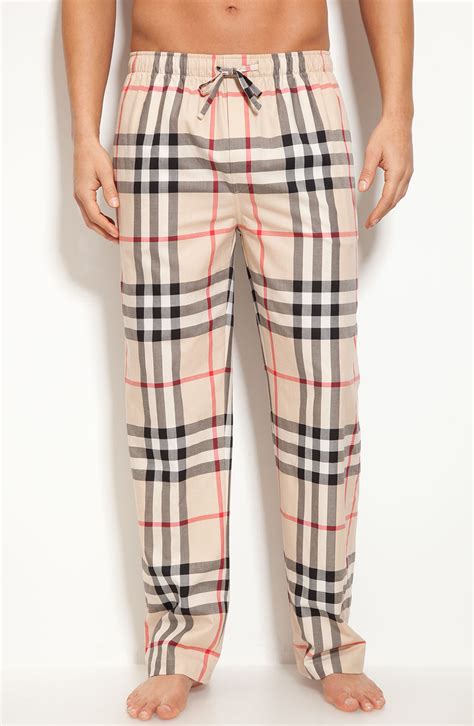 womens burberry shorts|Burberry check cotton pajama pants.